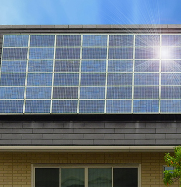Casa com fotovoltaico