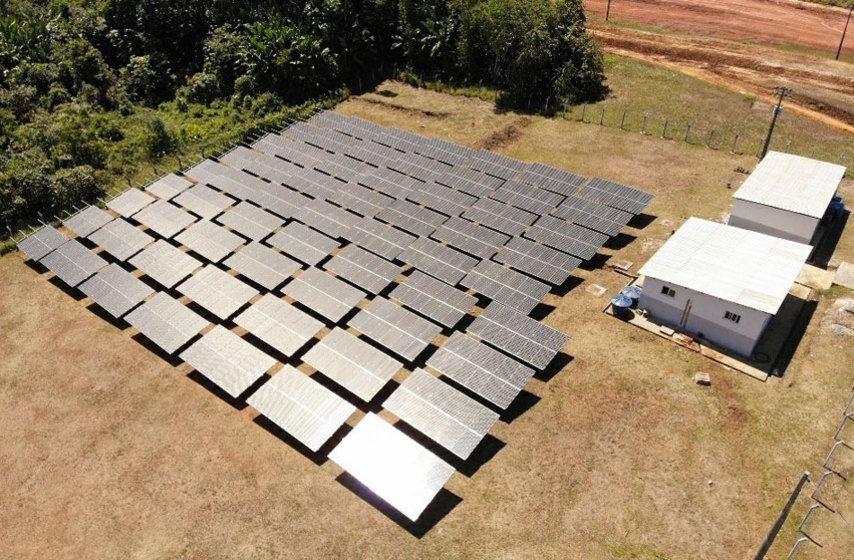 Imagem amazonia itaipu energia solar