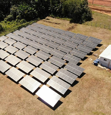 Imagem amazonia itaipu energia solar